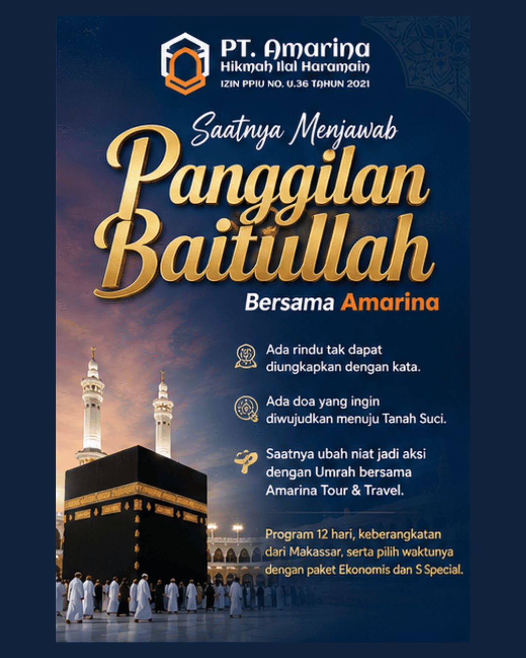 PT. Amarina              Tour & Travel